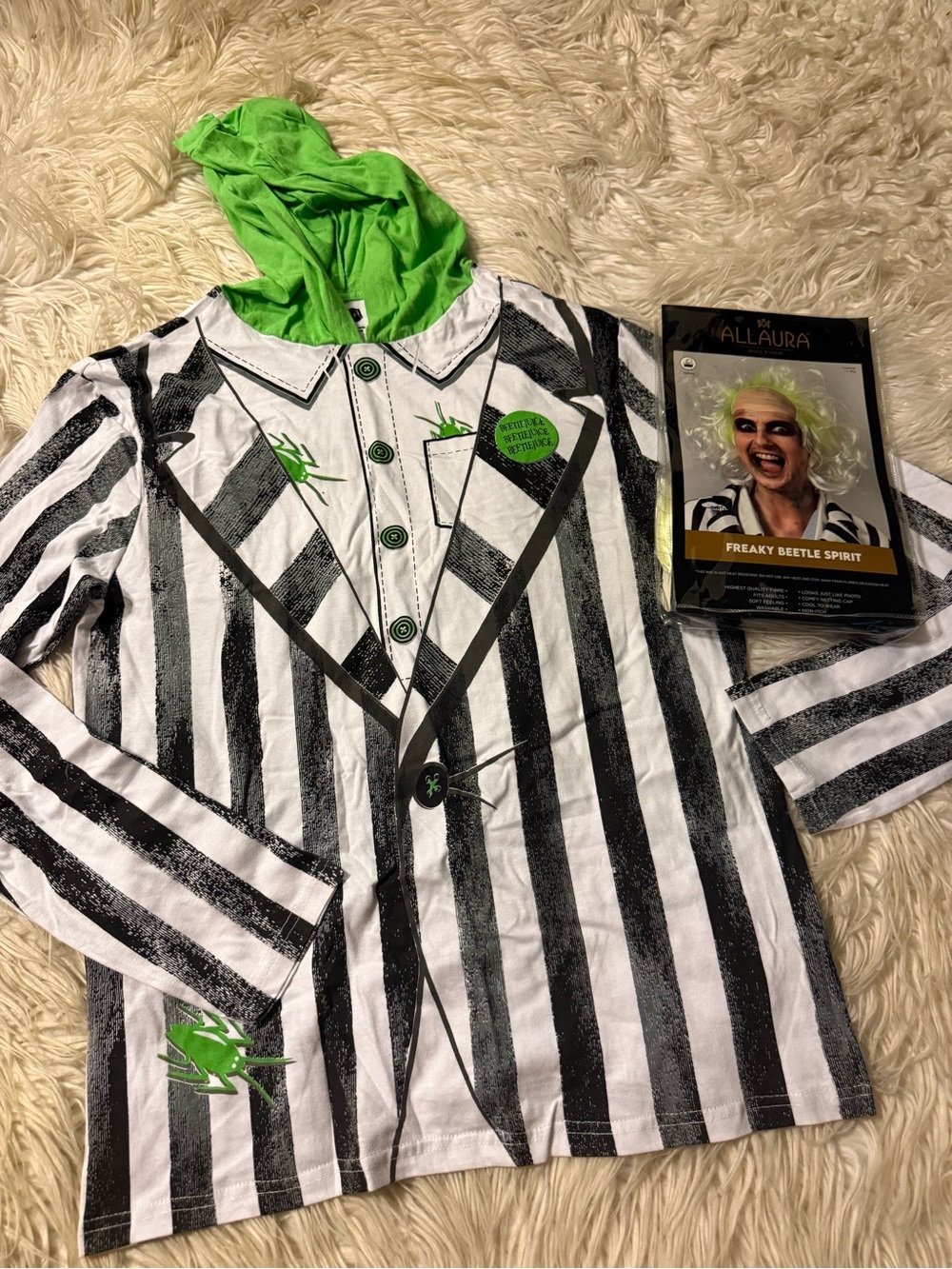 Men’s Beetlejuice costume (D12)